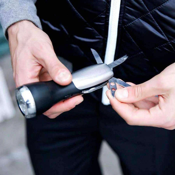 10 Function Flashlight Survival Tool | Mad Man