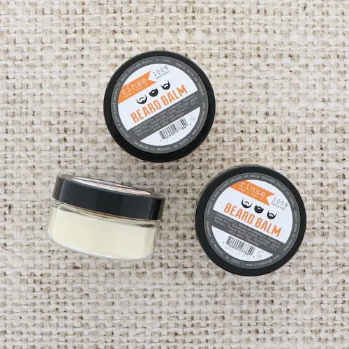 Beard Balm Unscented 2 oz Natural Men's Grooming | Rinse Bath & Body