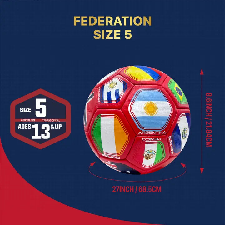 Country Flag Soccer Ball | Icon Sports