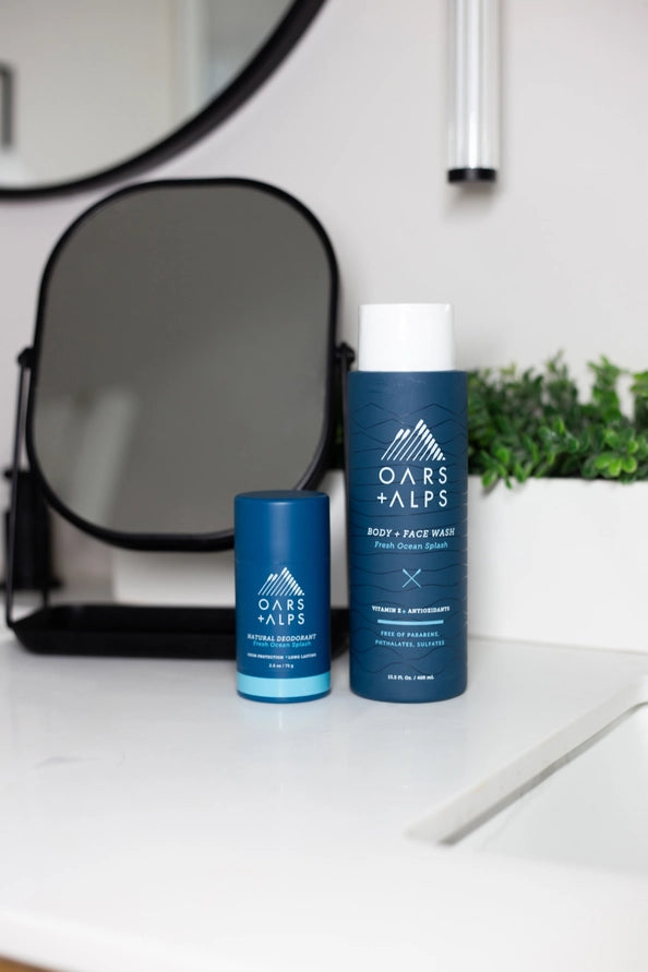 Fresh Ocean Splash Body Wash Travel Size | Oars + Alps