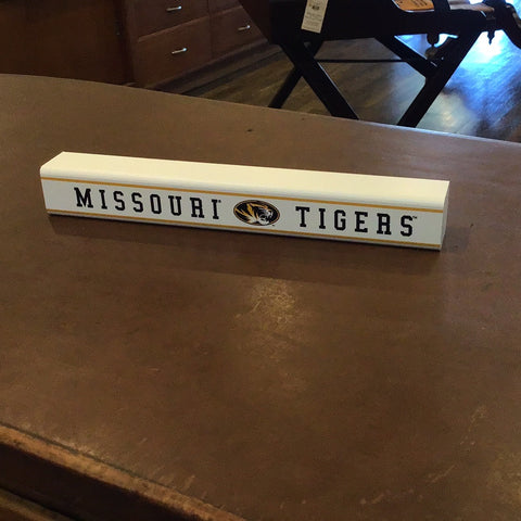 Missouri Tigers Desk Sign