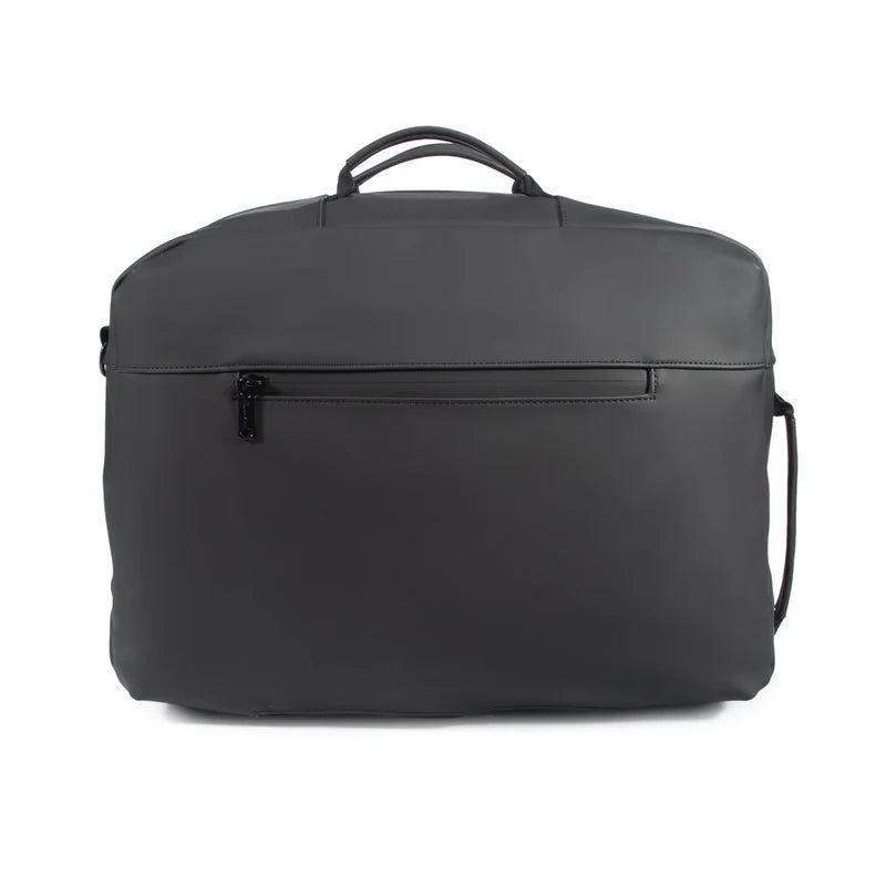 Hudson Clamshell Bag (Black) | Brouk & Co.