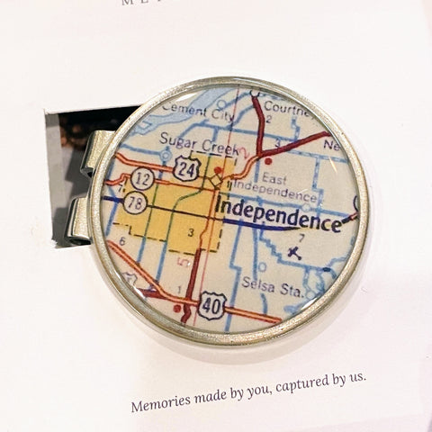 Independence Pewter Money Clip