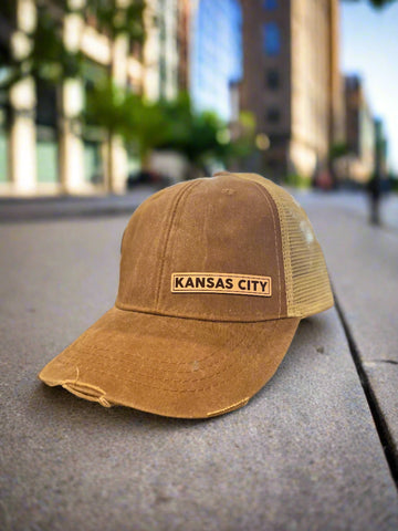 Leather Patch Hat - Kansas City