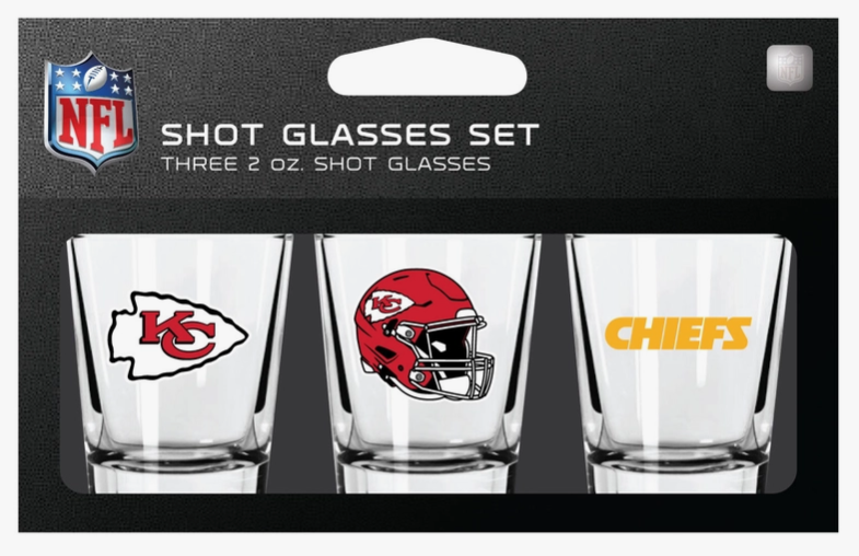 Curata NFL Kansas City Chiefs 2 Oz. Shot Glass - Bed Bath & Beyond -  36201287