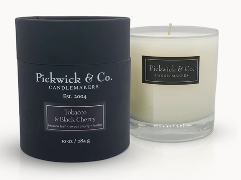 Pickwick & Co. Candle - Tobacco & Black Cherry