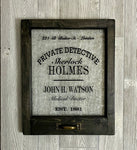 Sherlock Holmes Window Art
