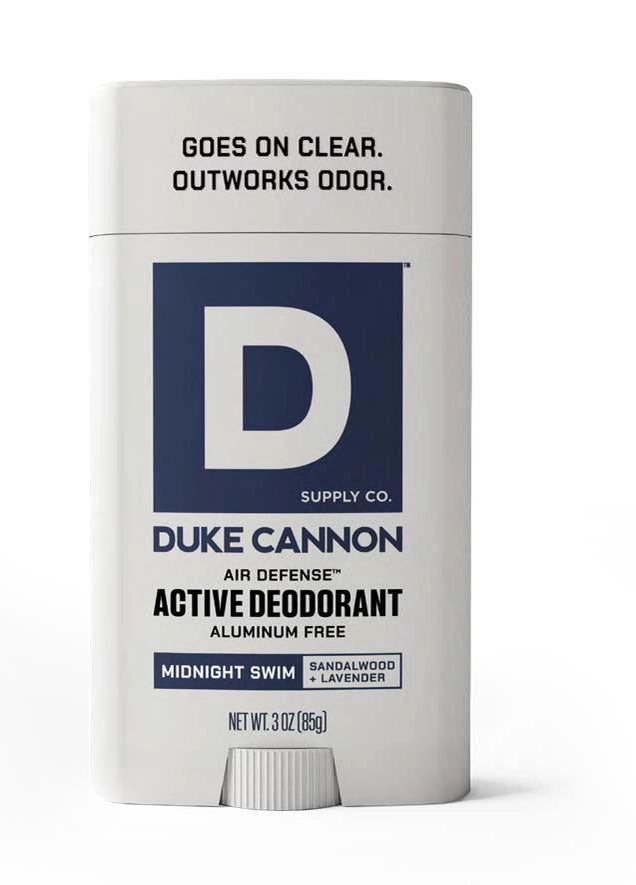 Duke Cannon Air Defense Active Deodorant Aluminum Free - Midnight Swin