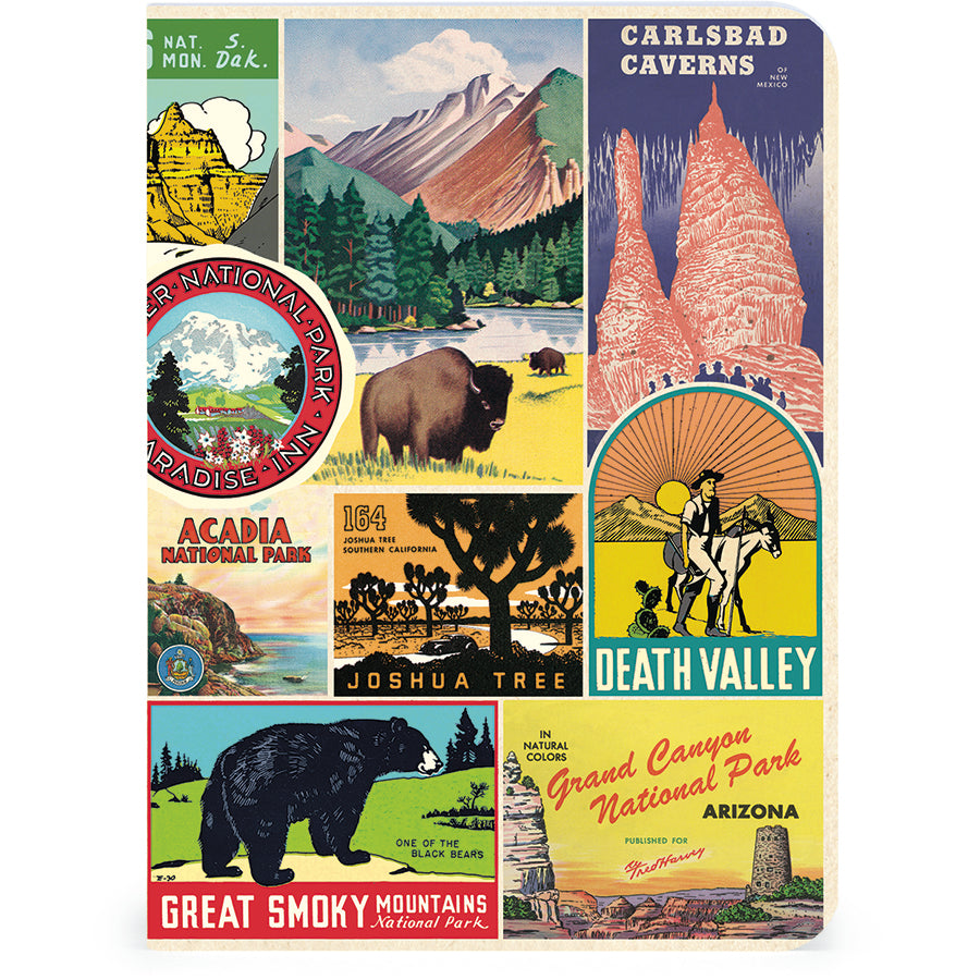 National Parks Mini Notebooks (3 Pack) | Cavallini Papers & Co.