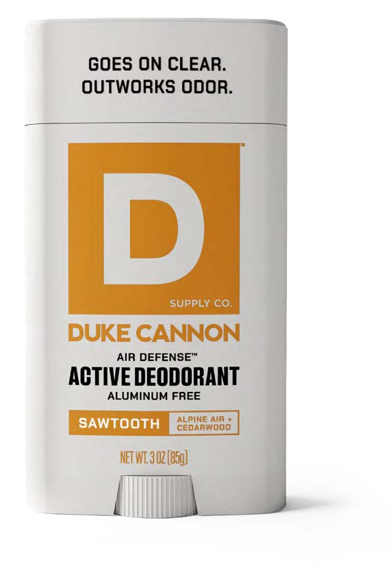 Duke Cannon Air Defense Active Deodorant Aluminum Free - Sawtooth