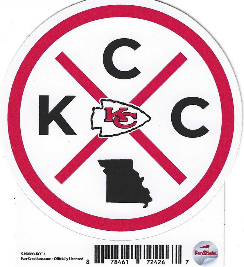 Kansas City Chiefs Stickers