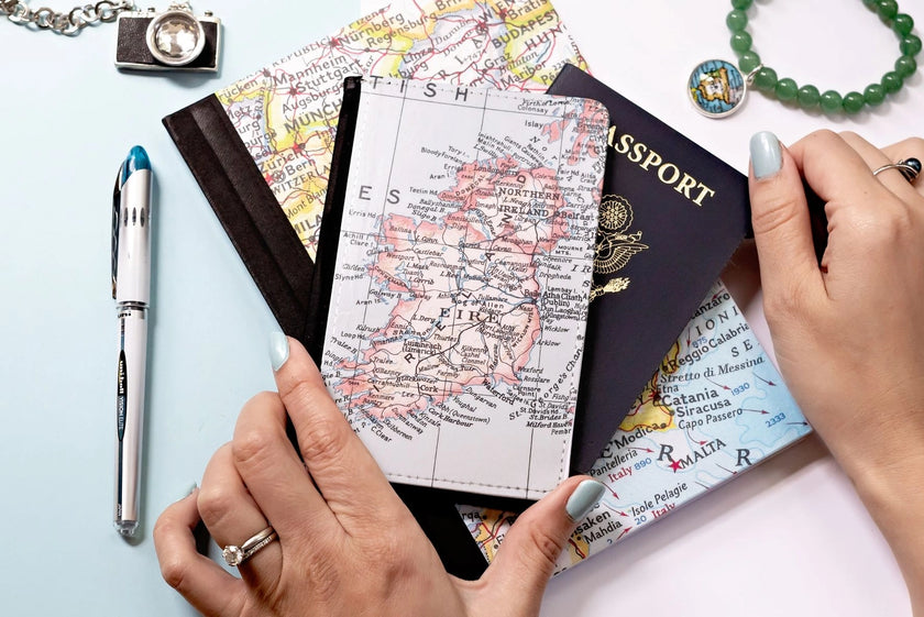 Independence Map Passport Wallet