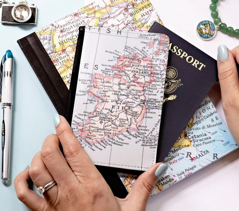 Independence Map Passport Wallet