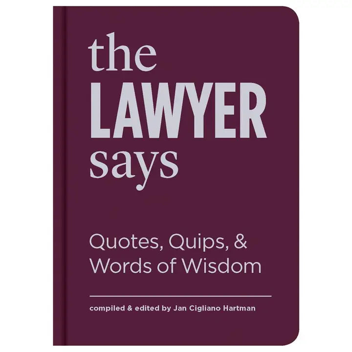 The Lawyer Says | Chronicle Books