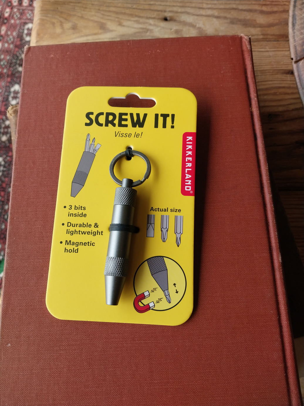 Screw It! | 3 Bits Mini Keyring Screwdriver
