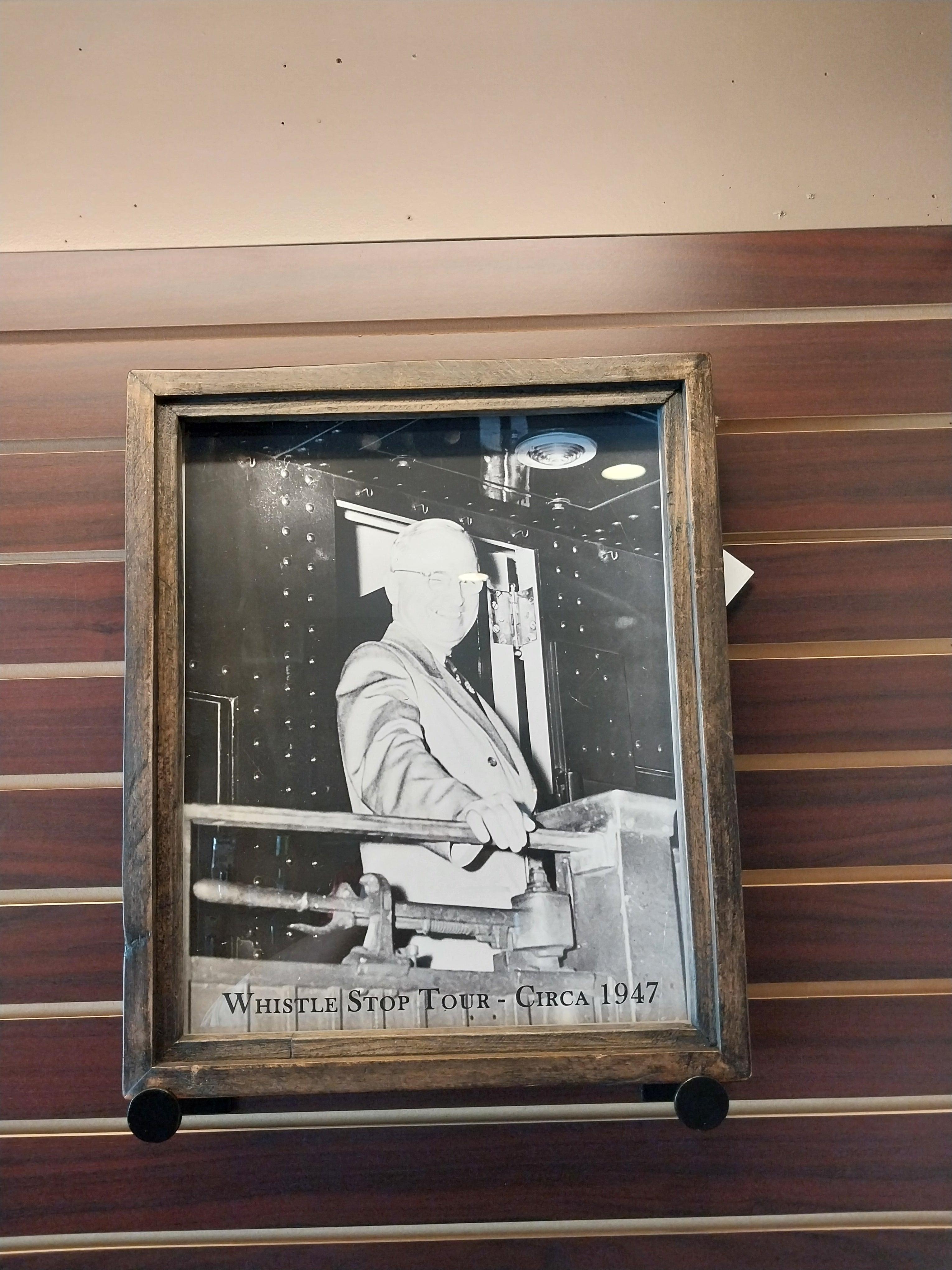 Harry S. Truman - Whistlestop Tour - Circa 1947 | Vintage Art