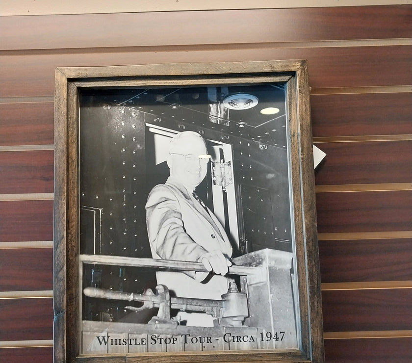 Harry S. Truman -Whistlestop Tour - Circa 1947 | Vintage Art