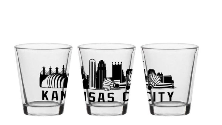 Kansas City Skyline Shot Glass