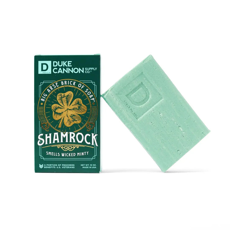 Duke Cannon Big Arse Brick of Soap - Shamrock