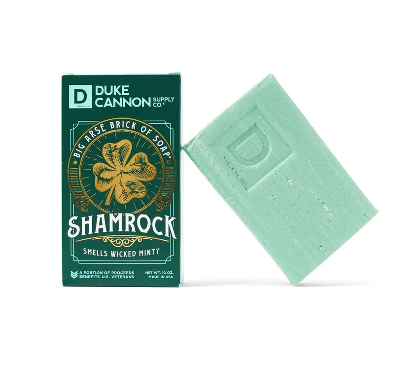 Duke Cannon Big Arse Brick of Soap - Shamrock