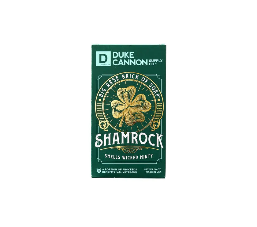 Duke Cannon Big Arse Brick of Soap - Shamrock