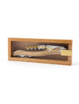 Olivewood Corkscrew in Beechwood Box