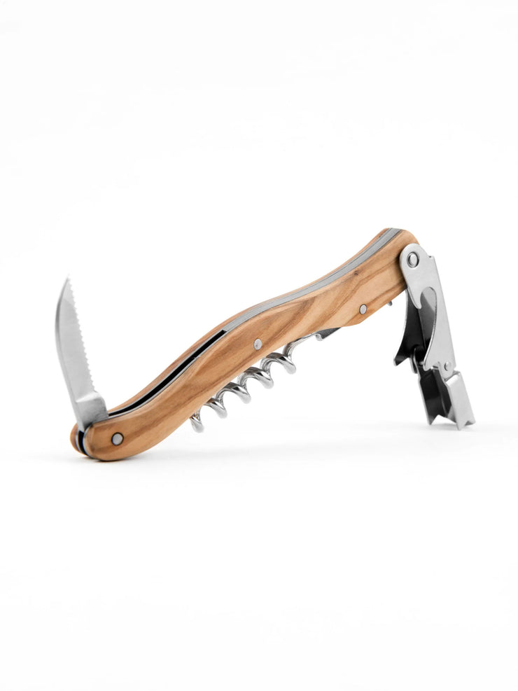 Olivewood Corkscrew in Beechwood Box