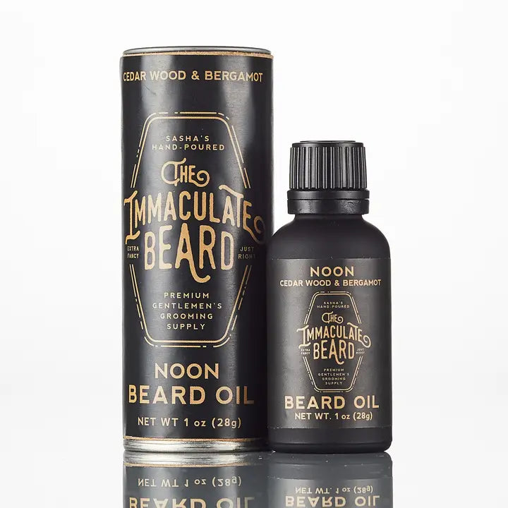 Beard Oil Noon (Cedarwood & Bergamot) | The Immaculate Beard