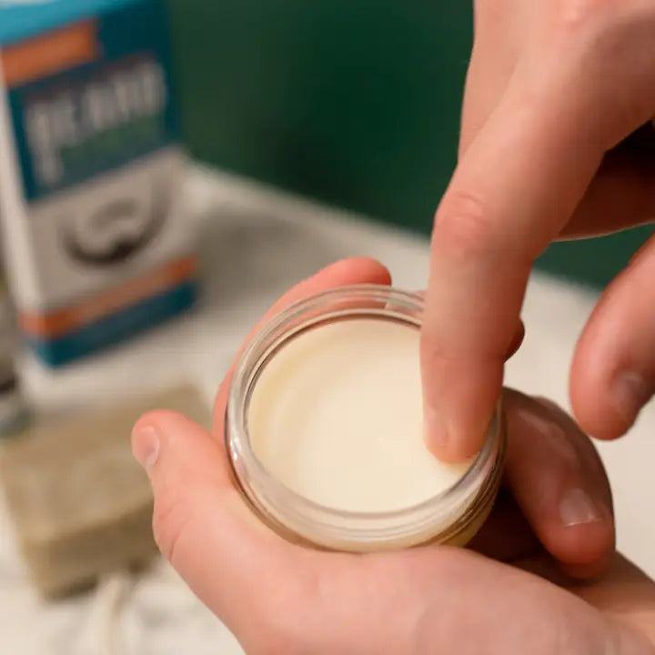 Beard Balm Unscented 2 oz Natural Men's Grooming | Rinse Bath & Body