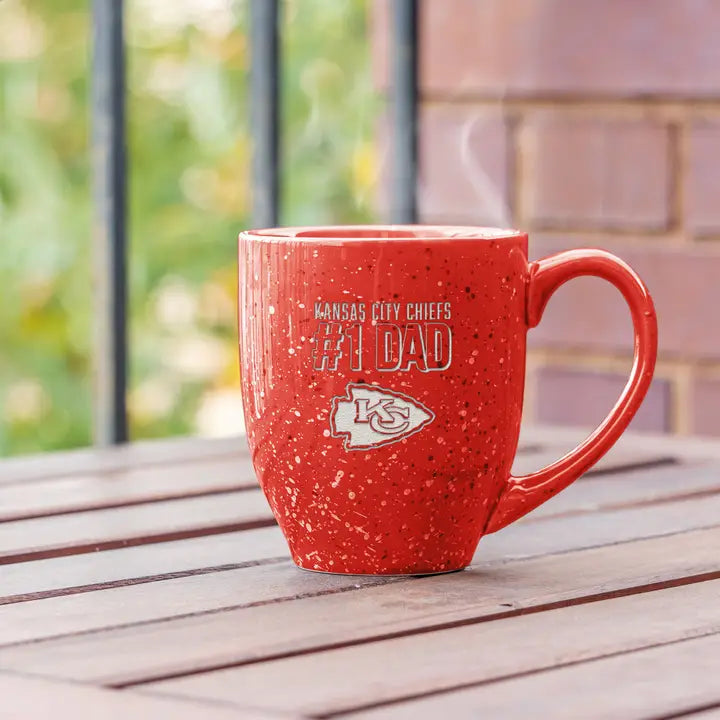 NFL Kansas City Chiefs No.1 Dad Red Ceramic Mug |