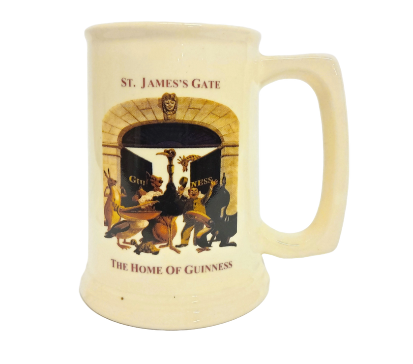 Vintage Guinness St. James Gate Beer Stein