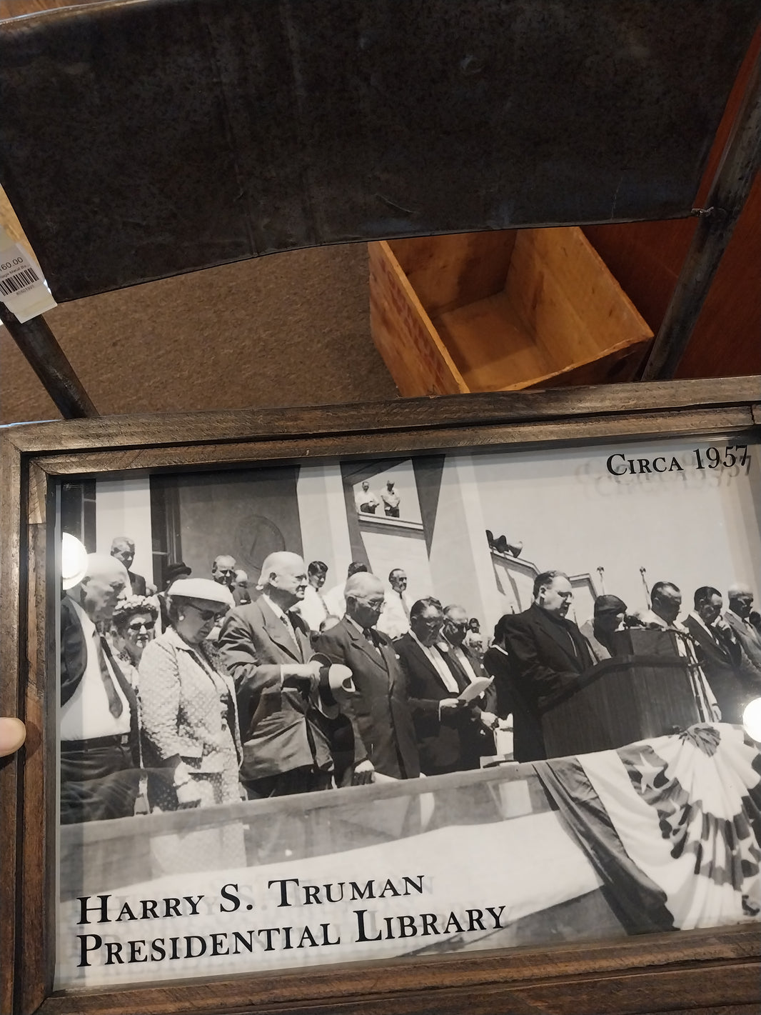 Harry Truman Presidential Library 1957 | Vintage Art