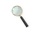 Ribbed Handle Magnifying Glass