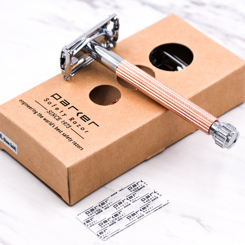 Parker Rose Gold Safety Razor