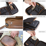 Travel Leather Cigar Case