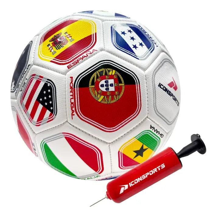 Country Flag Soccer Ball | Icon Sports