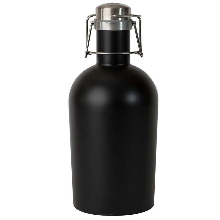 64oz Black Stainless Growler