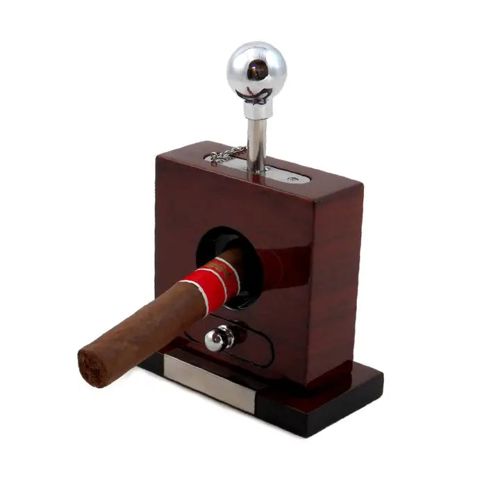 Guillotine Cigar Cutter (Walnut Wood) | Bey-Berk