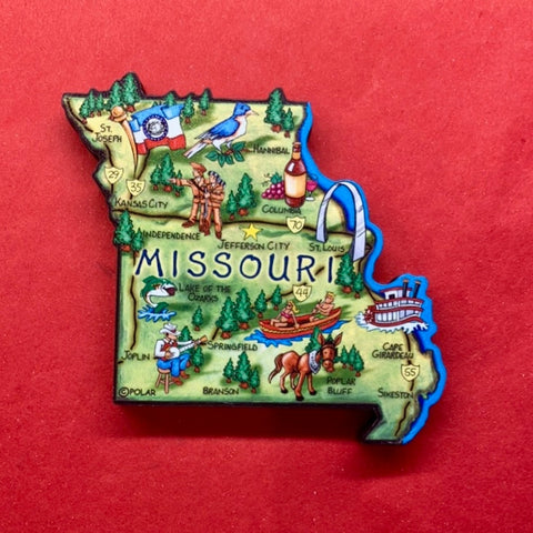 Missouri Green Magnet