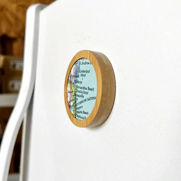 Independence Map Magnetic Bottle Opener