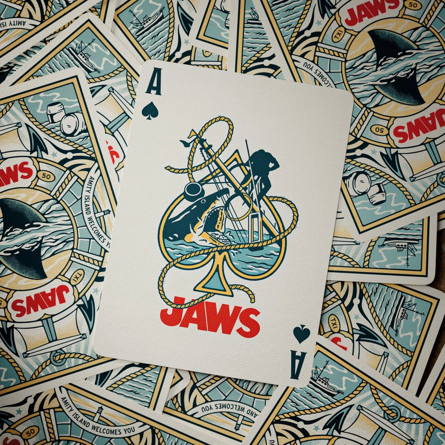 Jaws The Movie Playing Cards