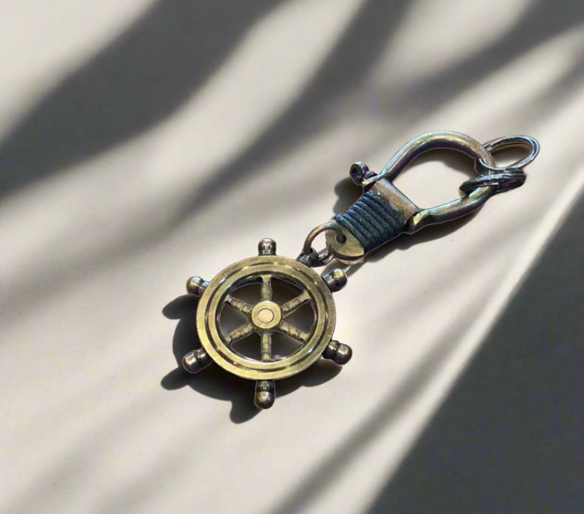 Captain's Wheel Keychain