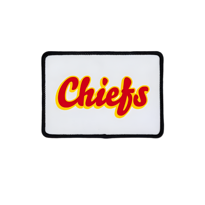 Retro Chiefs Iron On Patch