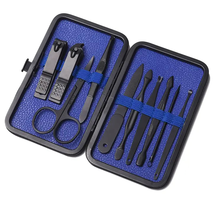 Color Pop 10-Piece Men's Grooming Kit