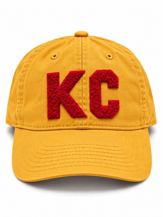 Kansas City Kc Football Chenille Dad Hat | Thread Friday