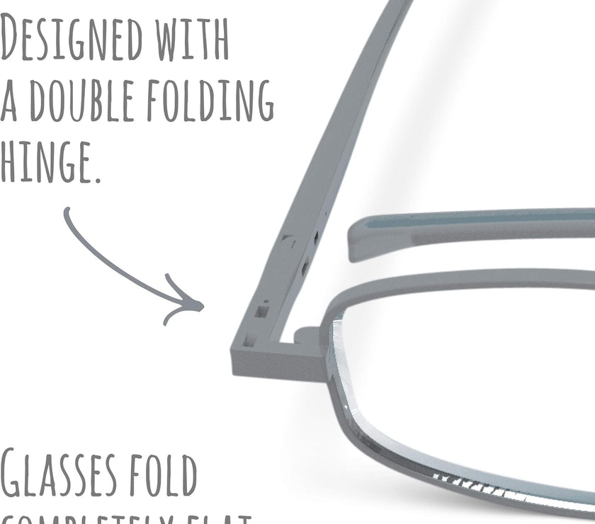Compact Folding Reading Glasses