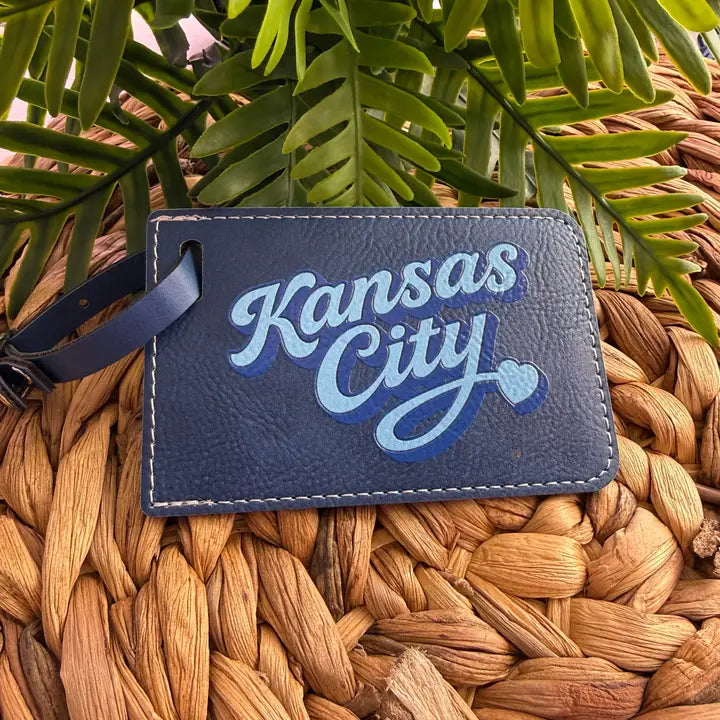 Kc Home Team Baseball Luggage Tag | Designed to Flaunt