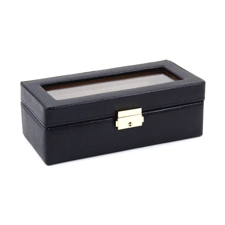 Four Watch Case (Black Leather) | Bey-Berk