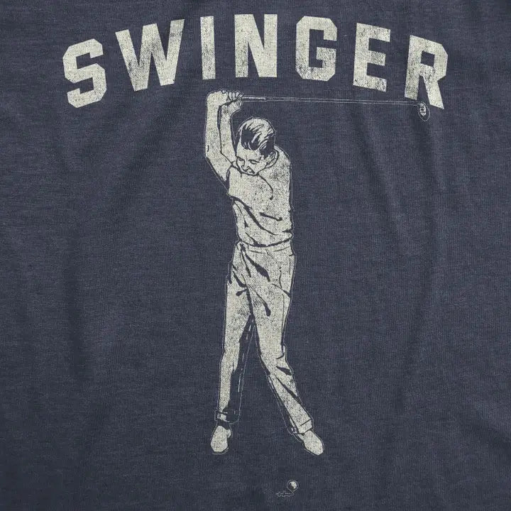 Swinger Men's T Shirt (Heather Navy)