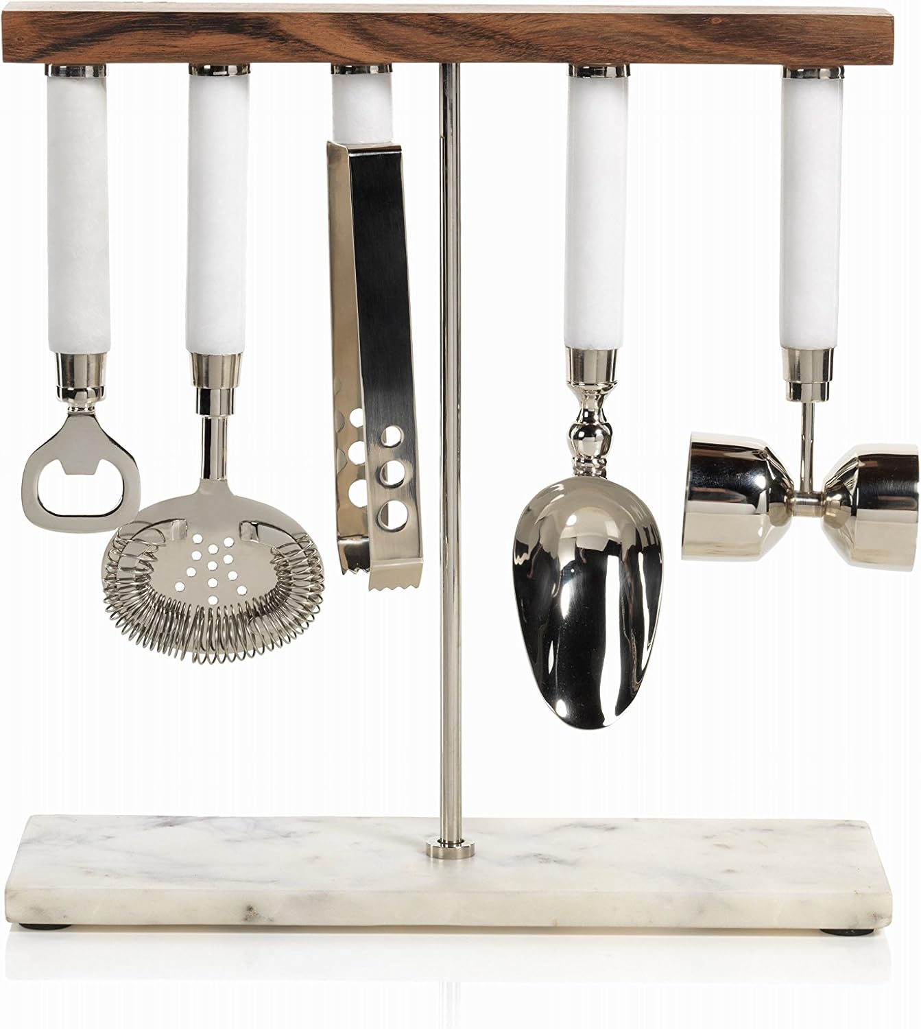 Marbella 5 Piece Bar Tool Set | Zodax